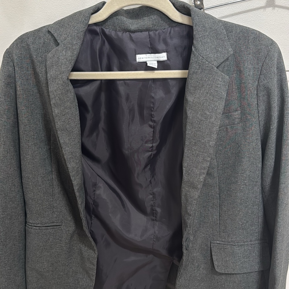 Gray Blazer